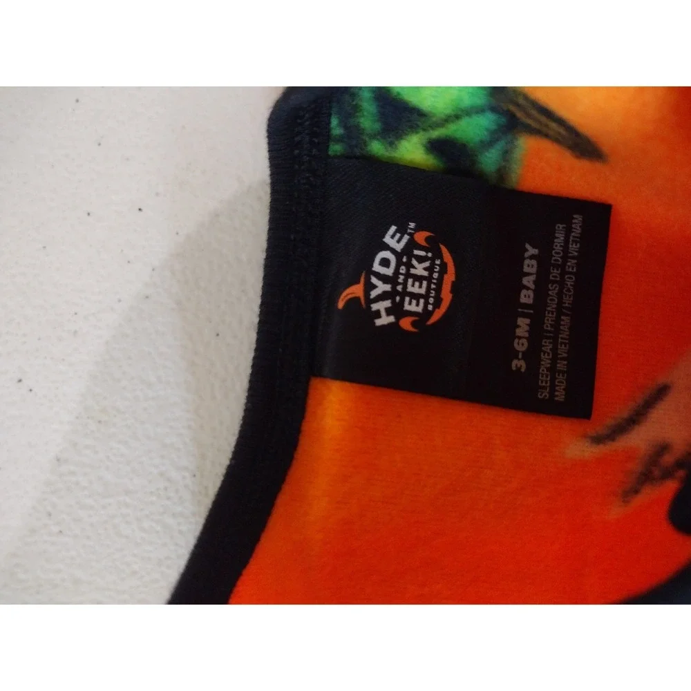 Hyde and Eek! Boutique Baby Halloween Ghost‎ Pumpkin Sleep N Play 3-6M
